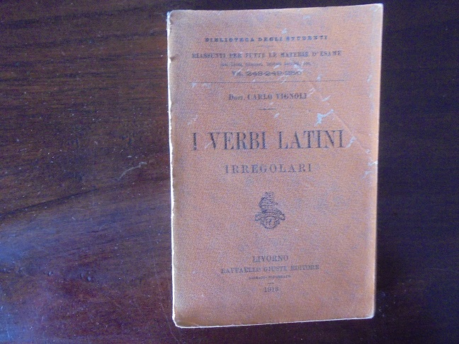 I VERBI LATINI IRREGOLARI