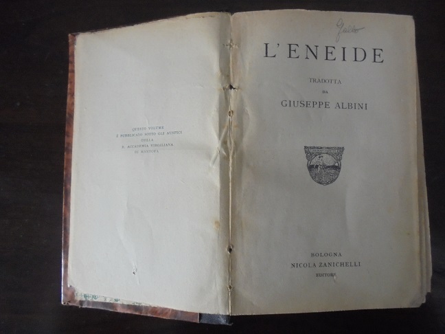L`ENEIDE TRADOTTA DA GIUSEPPE ALBINI