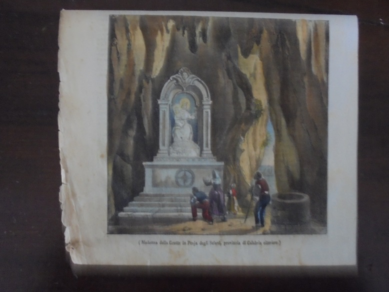 MADONNA DELLA GROTTA IN PRAJA DEGLI SCAVI PROVINCIA DI CALABRIA …