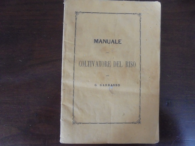 MANUALE DEL COLTIVATORE DEL RISO