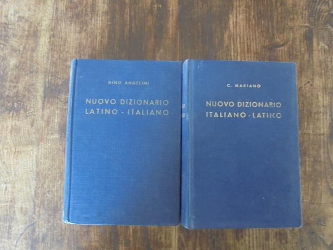 NUOVO DIZIONARIO LATINO ITALIANO E ITALIANO LATINO