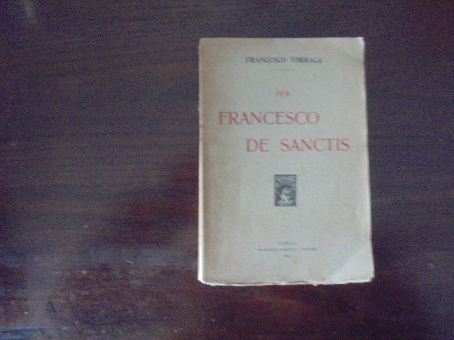 PER FRANCESCO DE SANCTIS