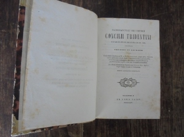 SACROSANCTI ET OECVMENICI CONCILII TRIDENTINI PAVLO III JVLIO III ET …