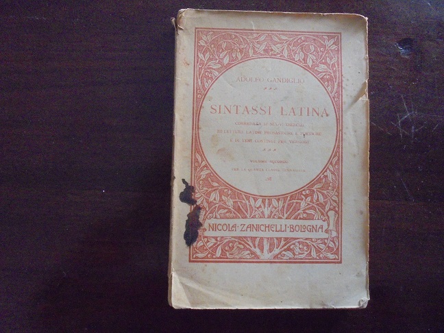 SINTASSI LATINA VOLUME SECONDO
