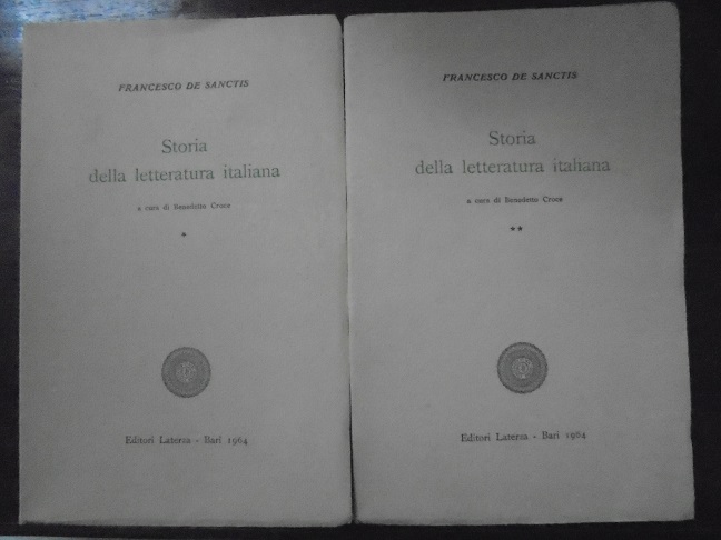 STORIA DELLA LETTERATURA ITALIANA A cura di Bendetto Croce.