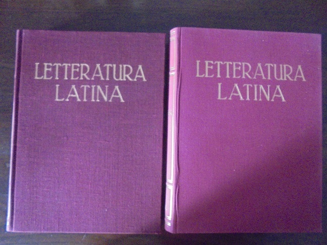 STORIA DELLA LETTERATURA LATINA