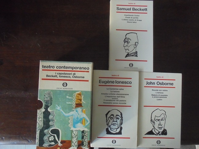 TEATRO CONTEMPORANEO. I CAPOLAVORI DI BECKETT, IONESCO, OSBORNE