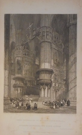 THE INTERIOR OF MILAN CATHEDRAL