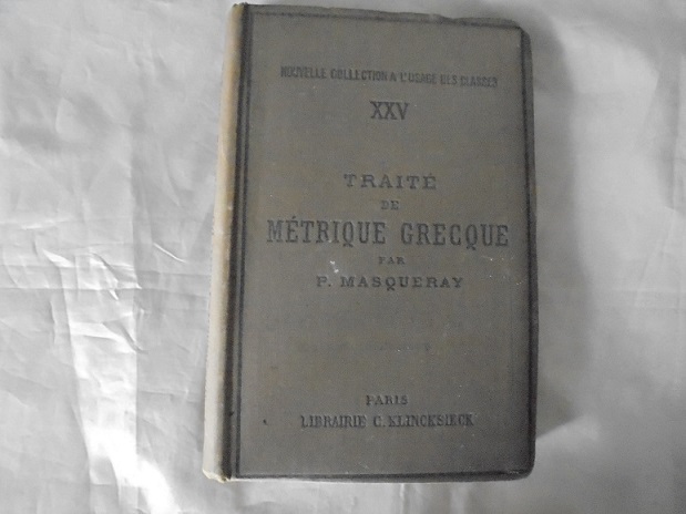 TRAITE DE METRIQUE GRECQUE