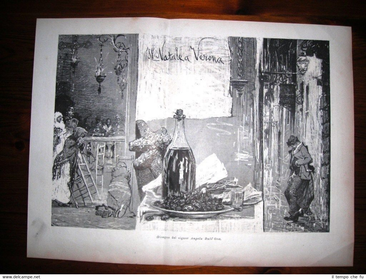 1882 - Il Natale a Verona e mesi illustrati, Marzo …