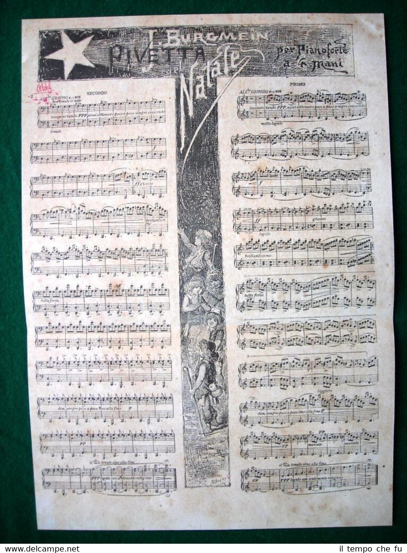 1882 - Natale, sinfonia per pianoforte a quattro mani