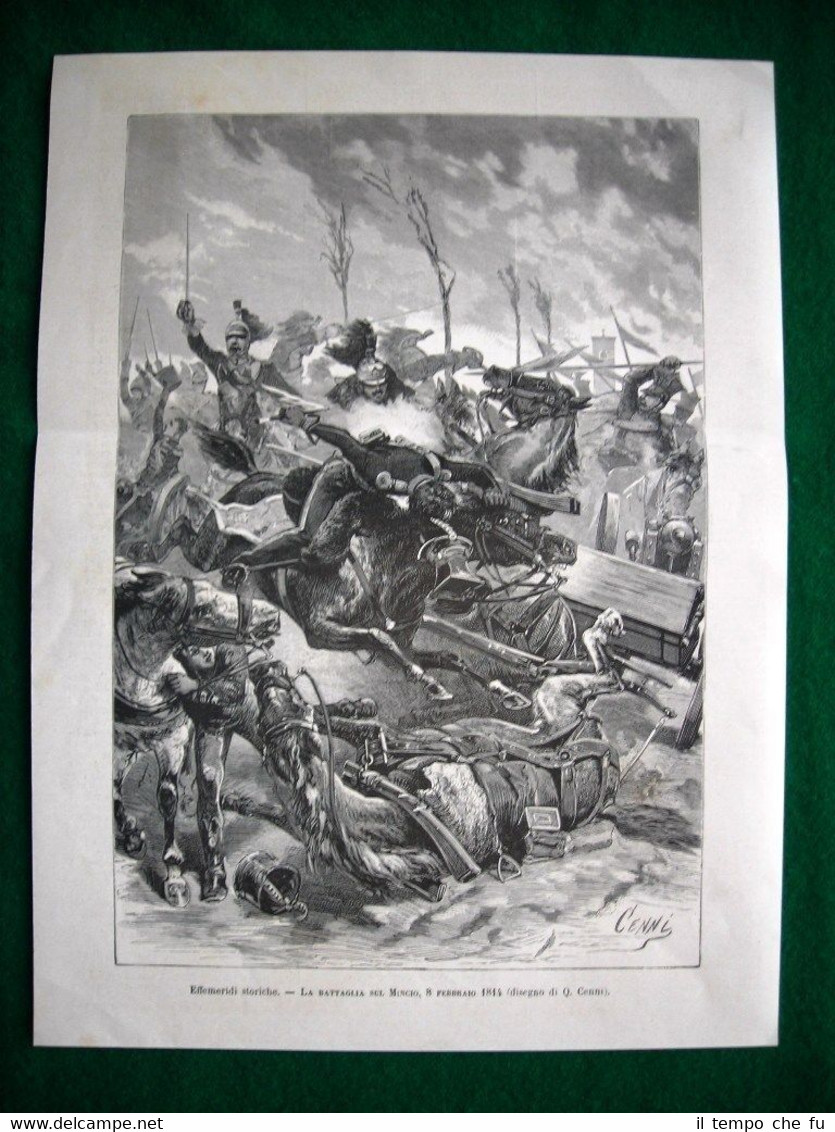 1886 - La battaglia sul Mincio dell'8 febbraio del 1814