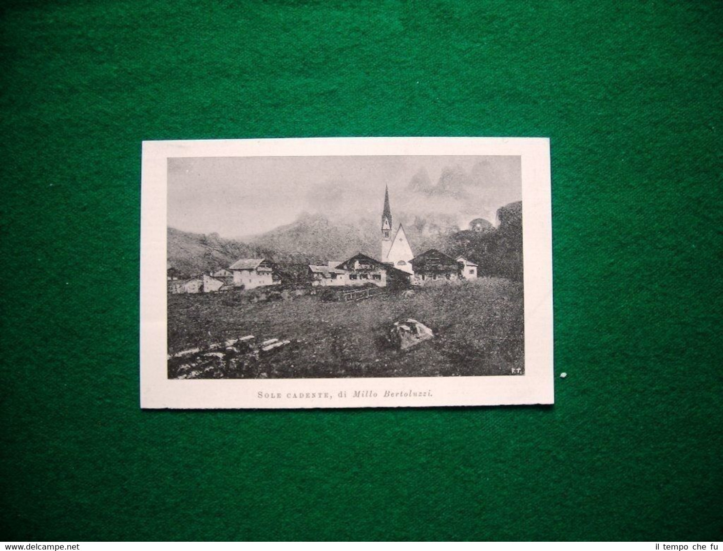 1897 - Sole cadente, di Millo Bertoluzzi