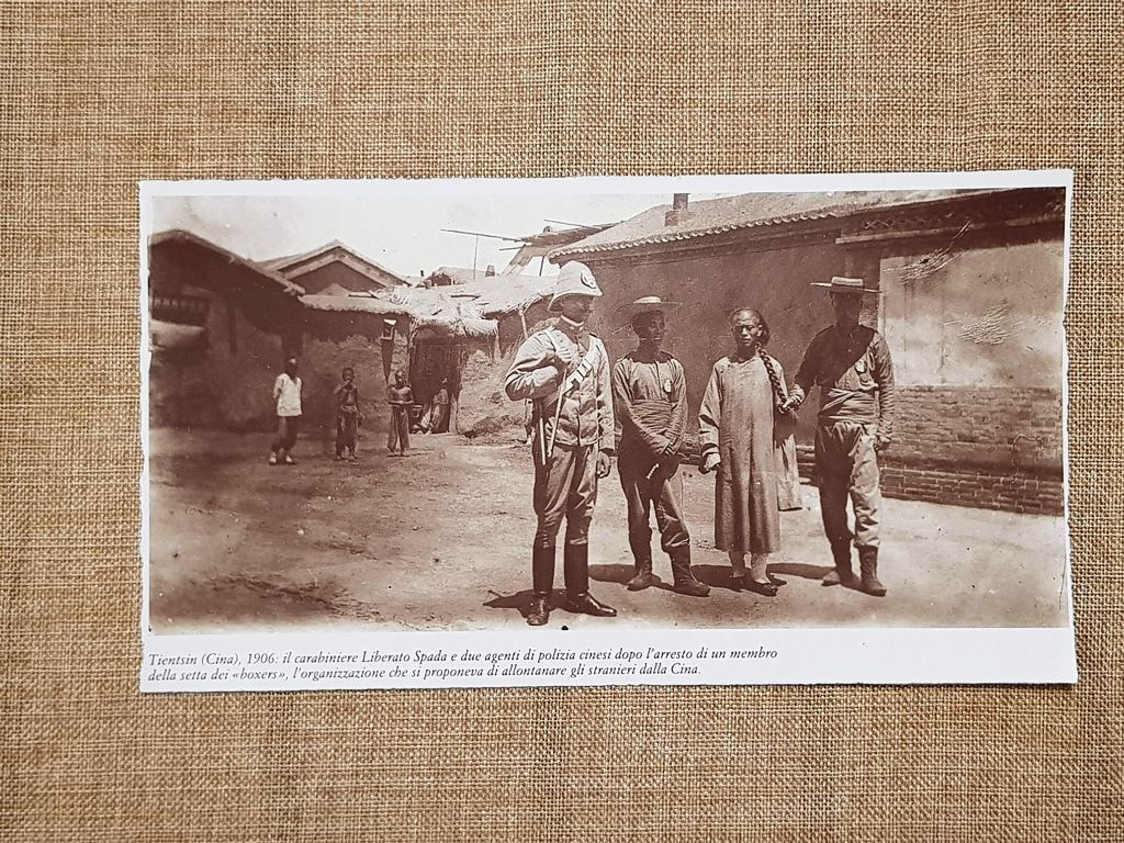 1906 Tientsin Carabinieri Liberato Spada Polizia cinese arrestano membro Boxers