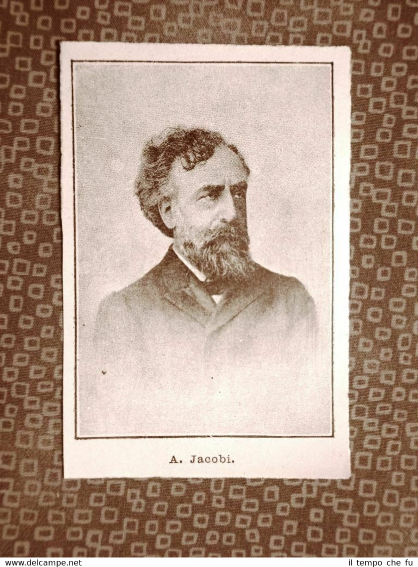 Abraham Jacobi nel 1894 Medico pediatra 1830 – 1919