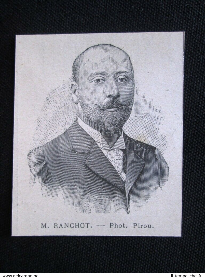 Achille Emile Ranchot Incisione del 1894