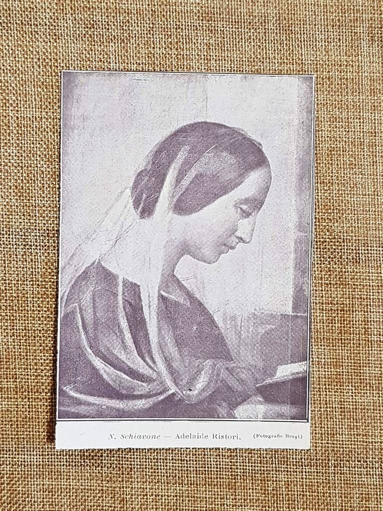 Adelaide Ristori - N. Schiavone Stampa del 1929