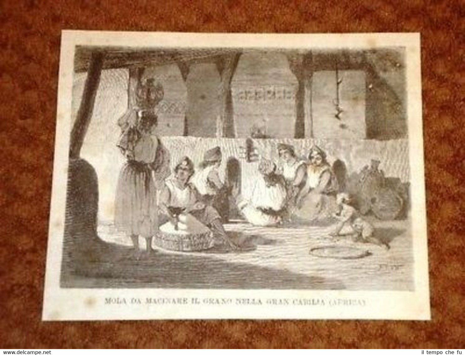 Africa Mola da macinare il Grano o Macina Gran Cabilia