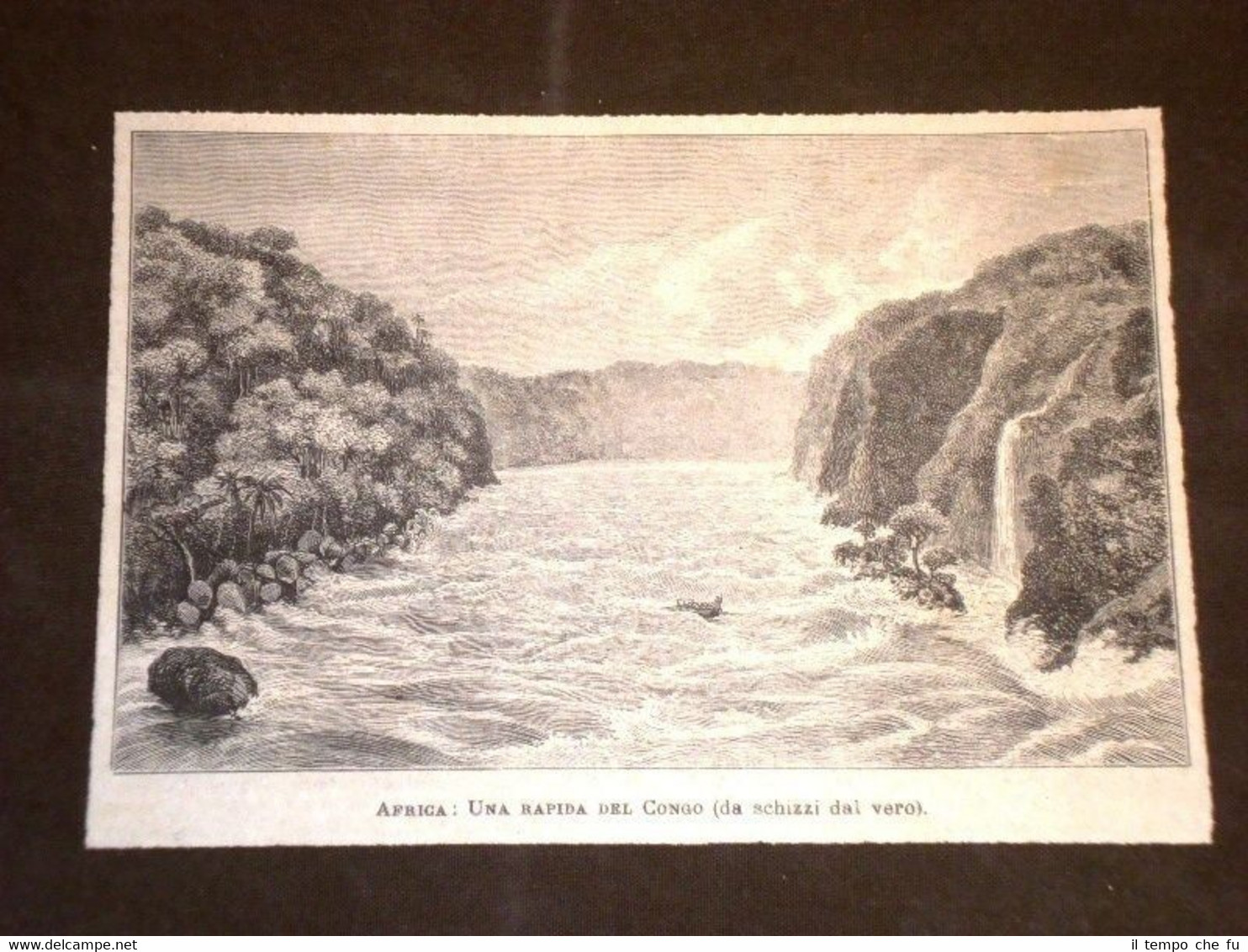 Africa Una rapida nel Congo