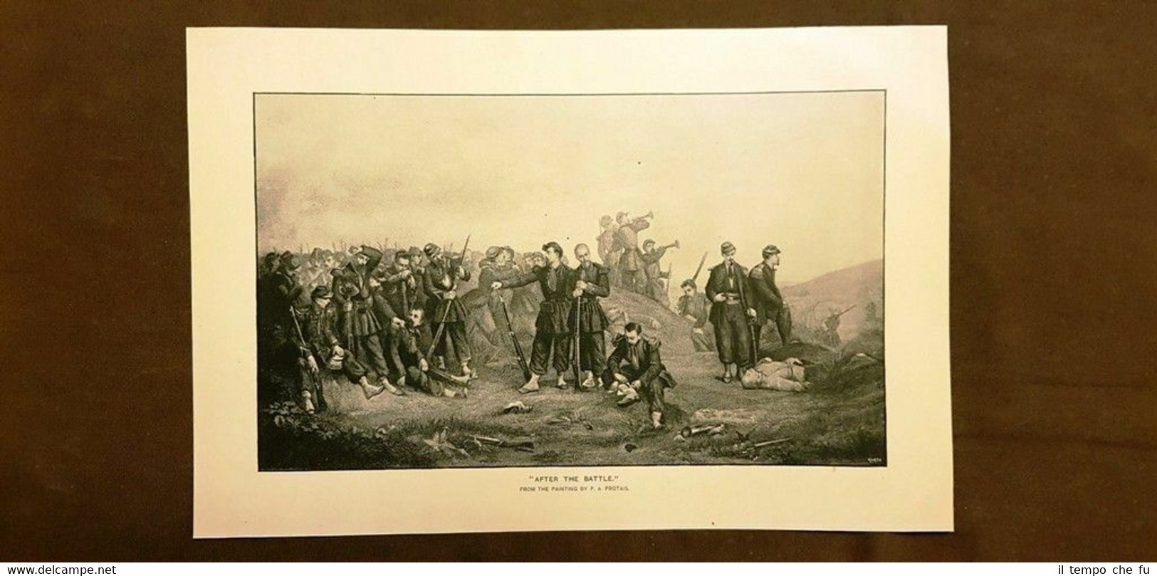 After the battle o Dopo la battaglia Quadro di P.A. …