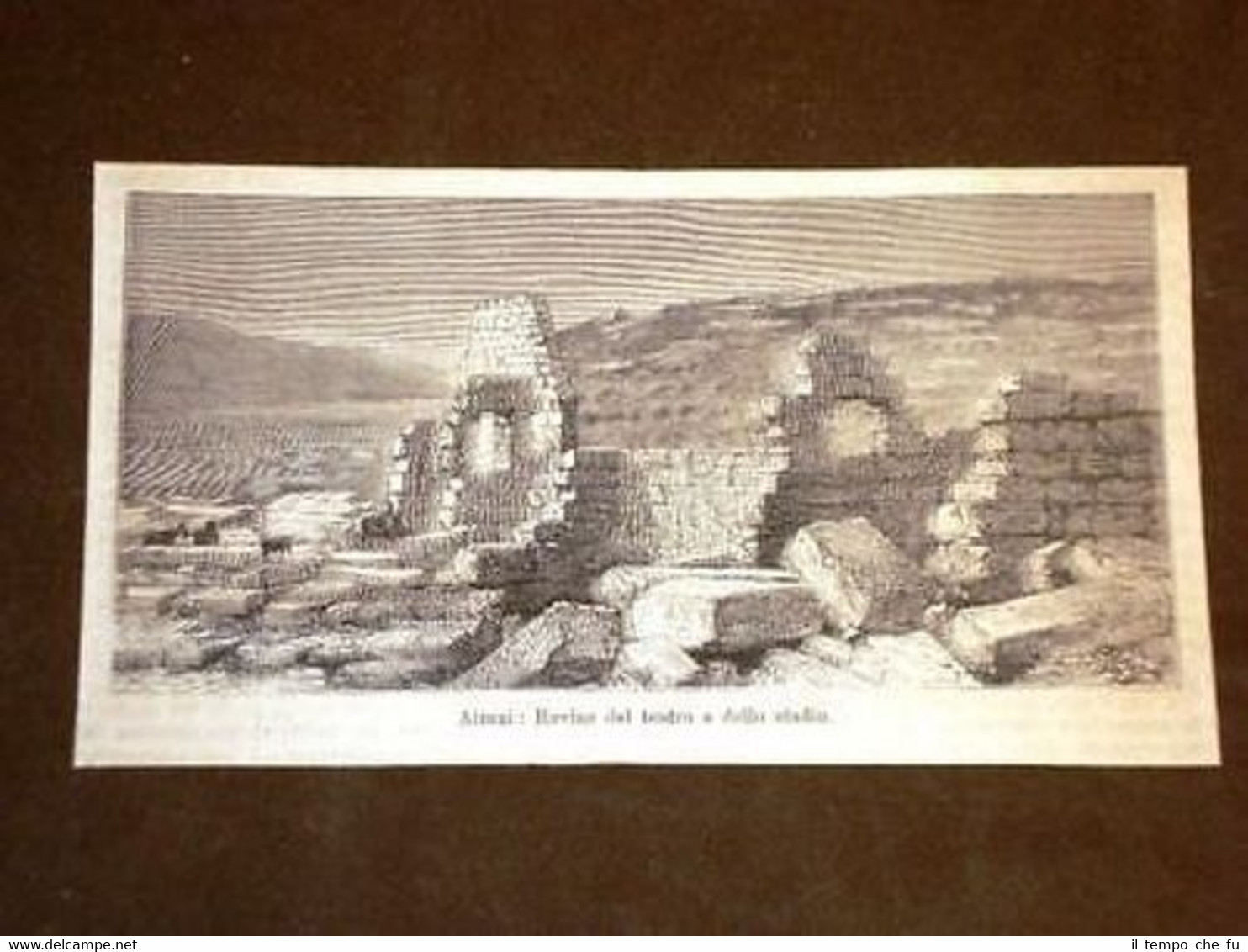 Aizani Rovine del teatro e dello stadio Turchia