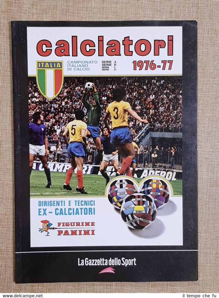 Album Calciatori Panini 1976-77 Juventus Campione d'Italia La Gazzetta Ristampa