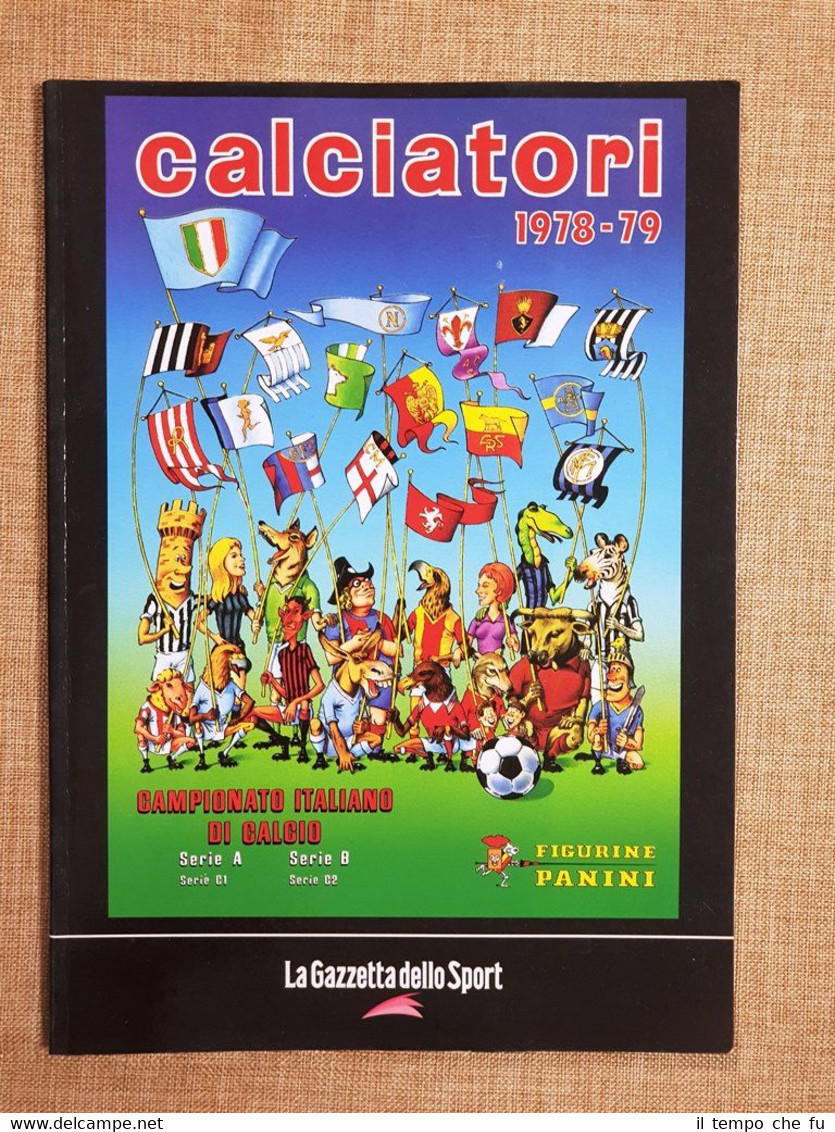 Album Calciatori Panini 1978-79 Milan Campione d'Italia La Gazzetta Ristampa