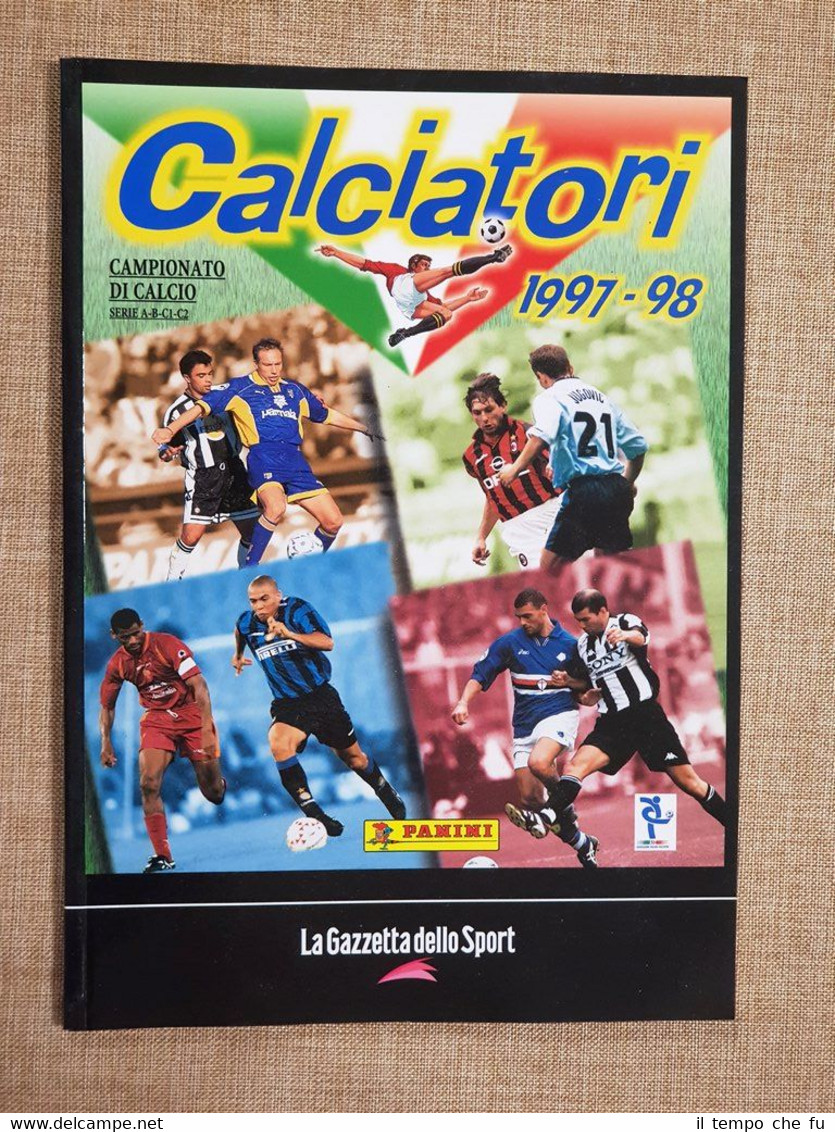 Album Calciatori Panini 1997-98 Juventus Campione d'Italia La Gazzetta Ristampa
