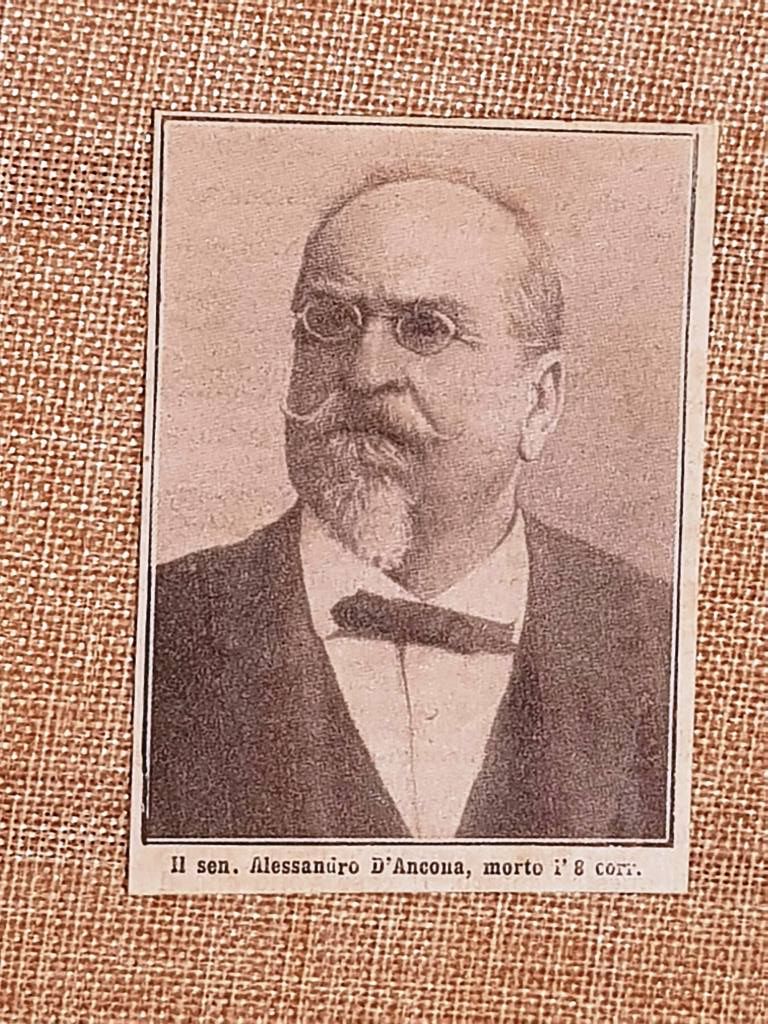 Alessandro D'Ancona Pisa, 20 febbraio 1835 – Firenze, 8 novembre …