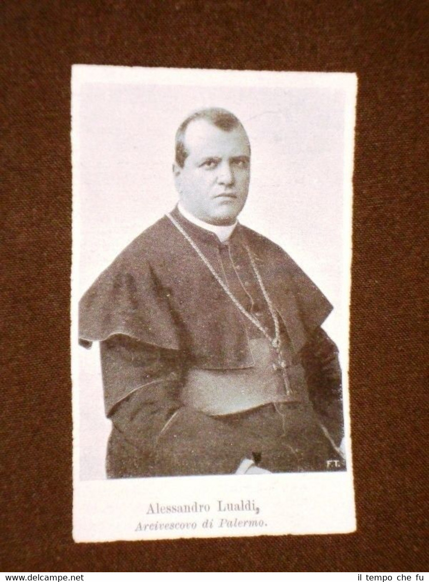 Alessandro Lualdi di Milano Cardinale nel 1907
