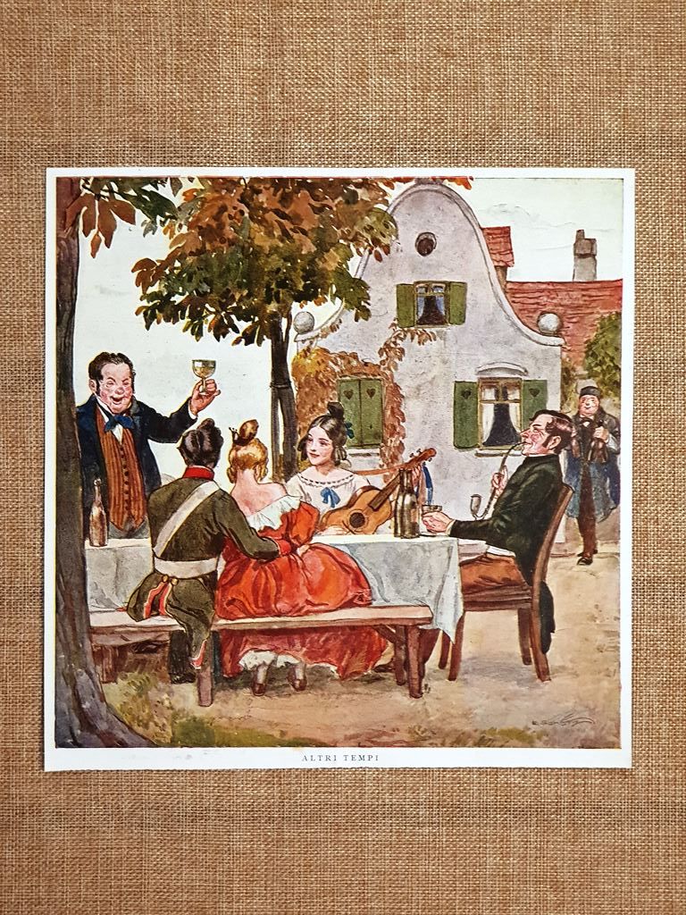 Altri tempi Composizione di Autore ignoto e da identificare Stampa …