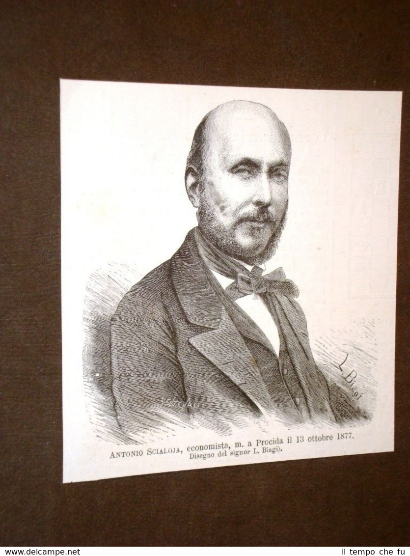 Antonio Scialoja San Giovanni a Teduccio 1º agosto 1817 Procida …