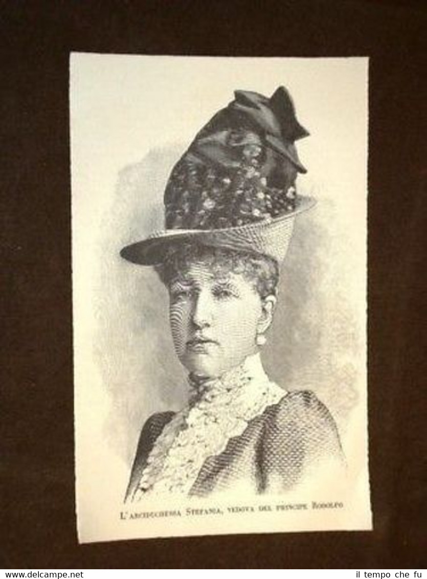 Arciduchessa Stefania Vedova del Principe Rodolfo