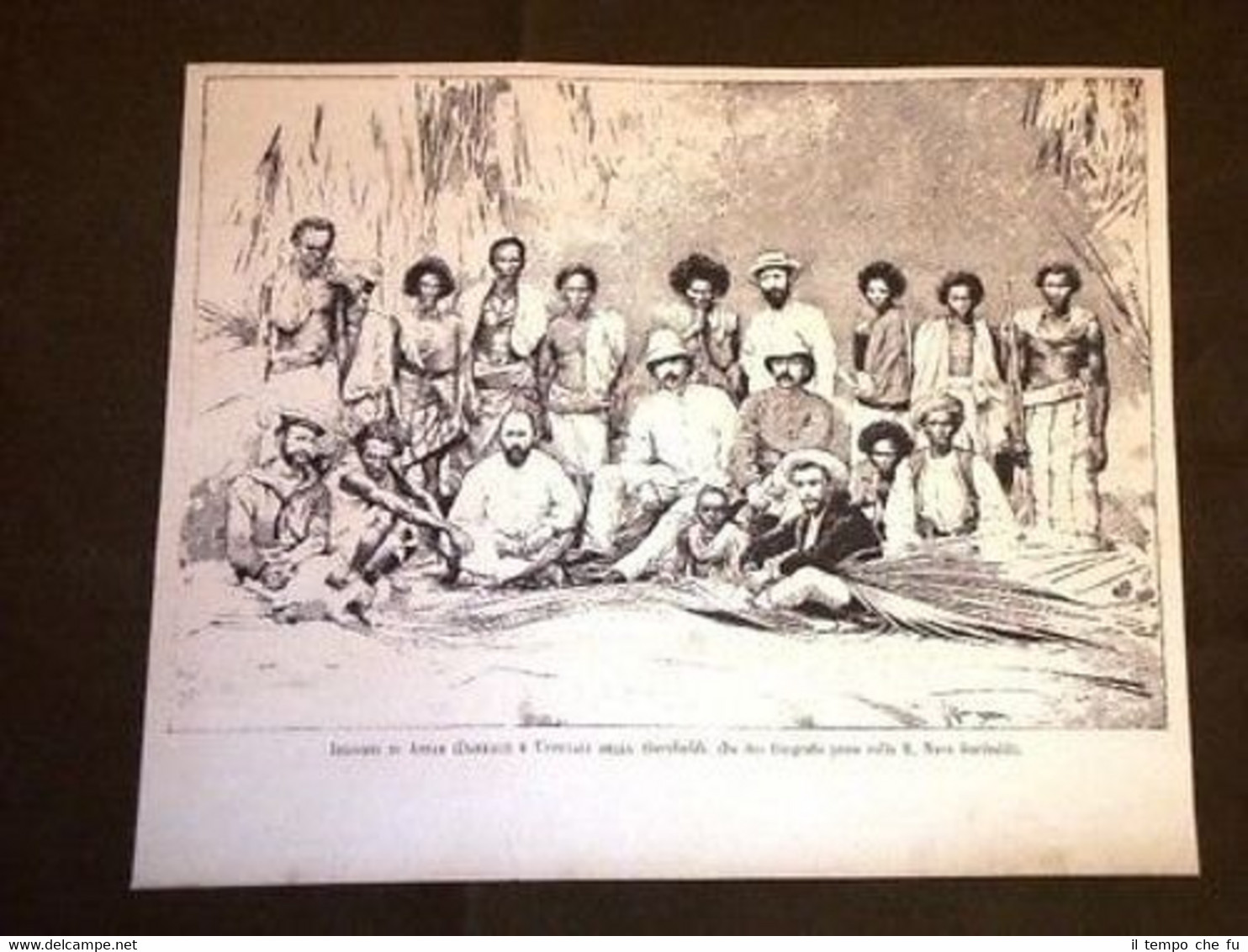 Assab Aseb Assaba Eritrea Indigeni Uff. della Garibaldi