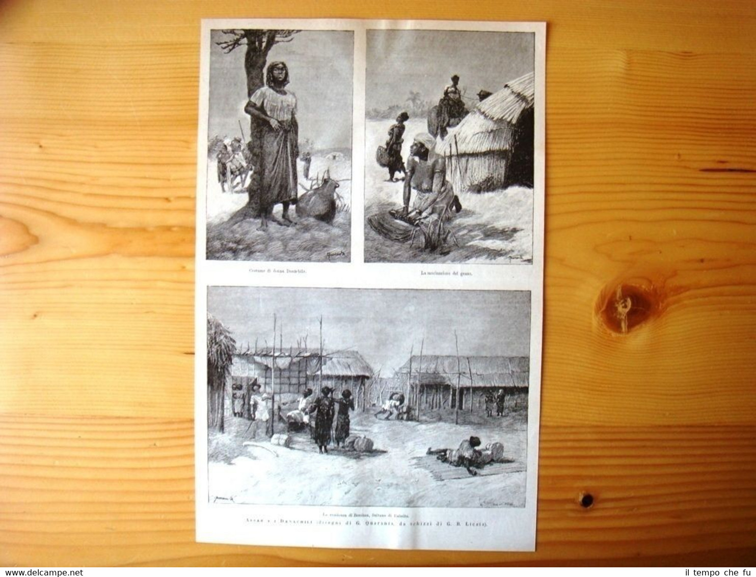 Assab e i Danachili: Residenza di Berchan, Sultano di Raheita …