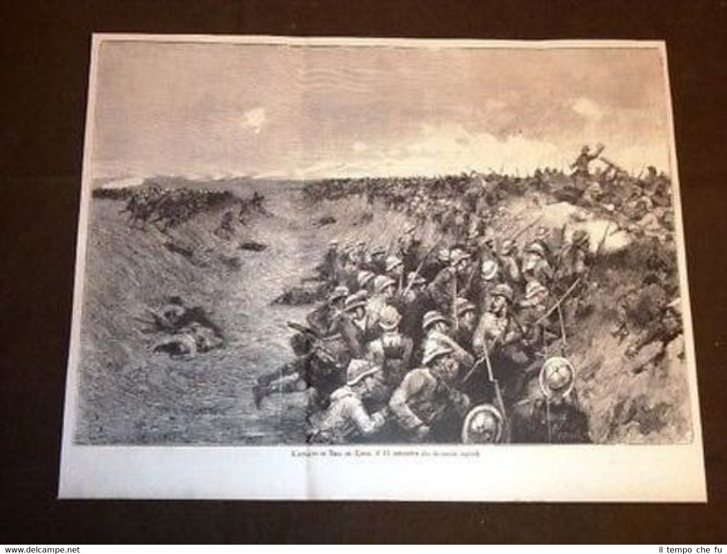 Assalto e Battaglia di Tell al Kebir Cairo Egitto