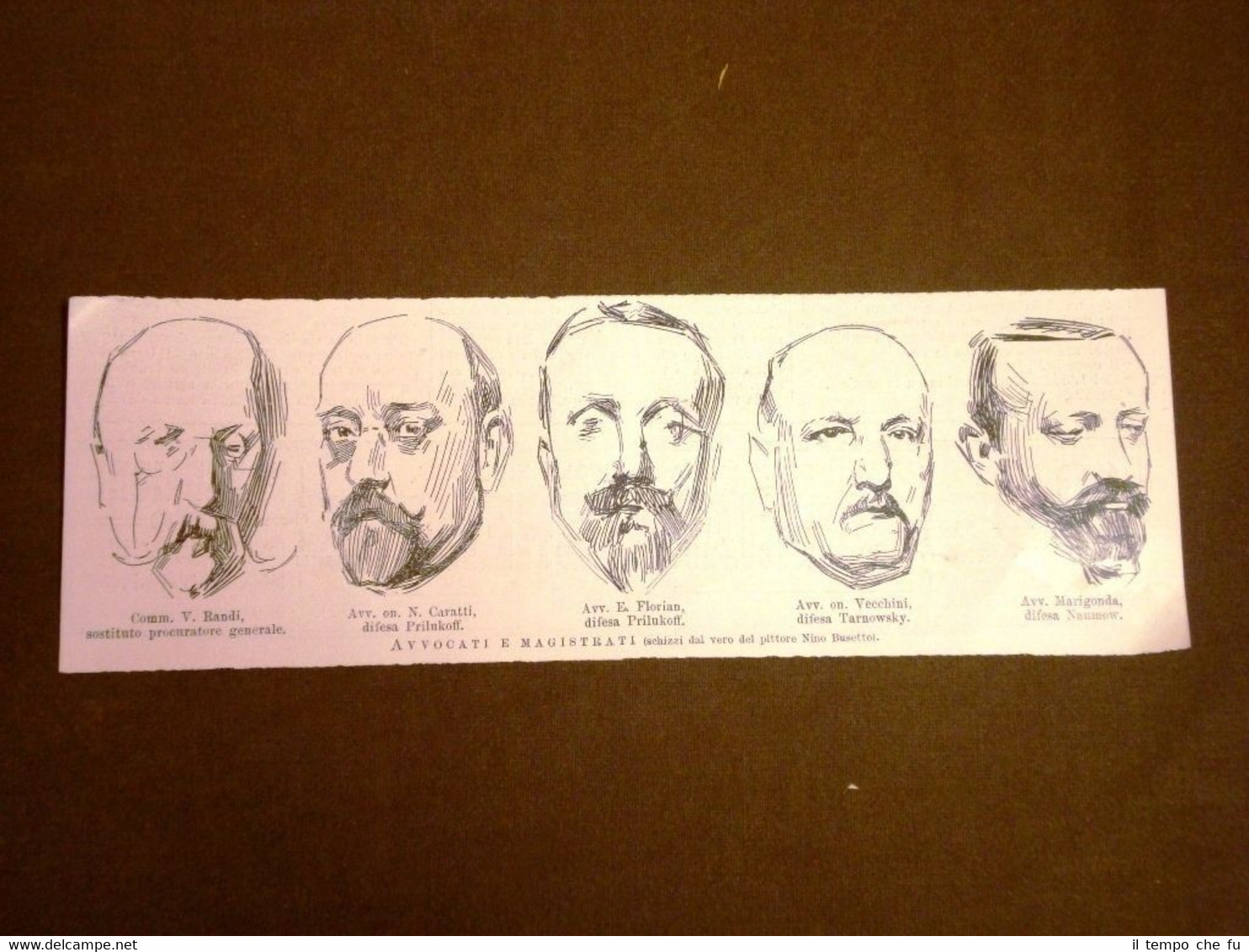 Assise di Venezia nel 1910 Processo dei Russi Avvocati e …