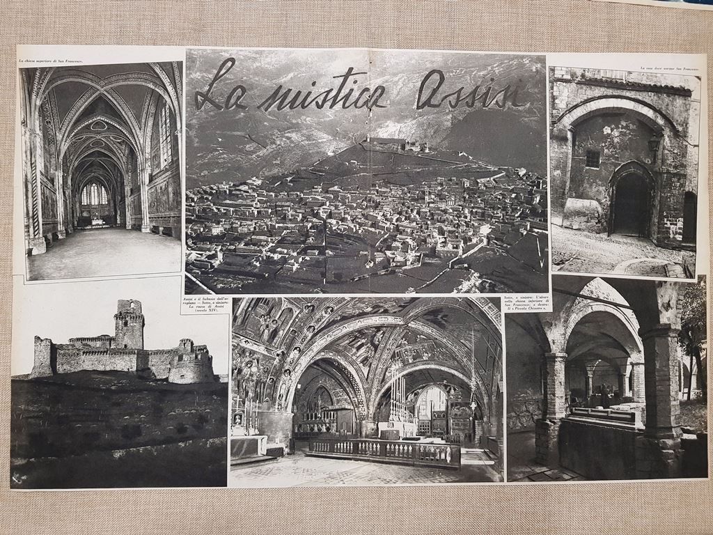 Assisi nel 1930 Spiritualità e arte Basilica Rocca Monte Subasio …
