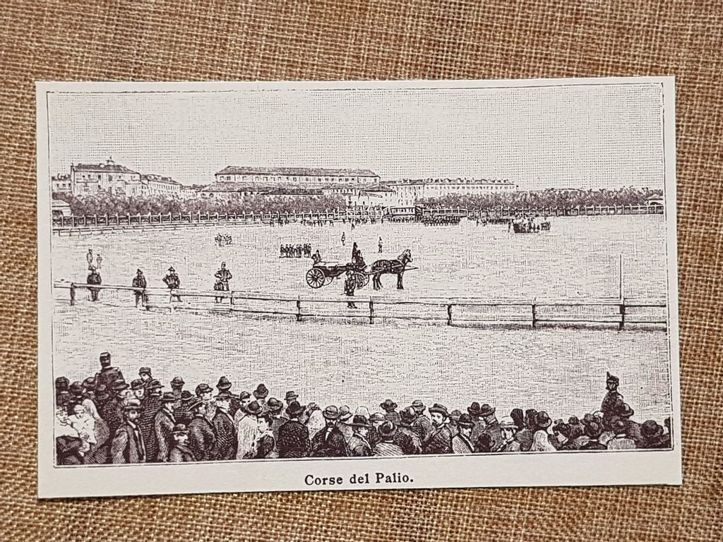 Asti nell'800 Le corse del Palio Piemonte