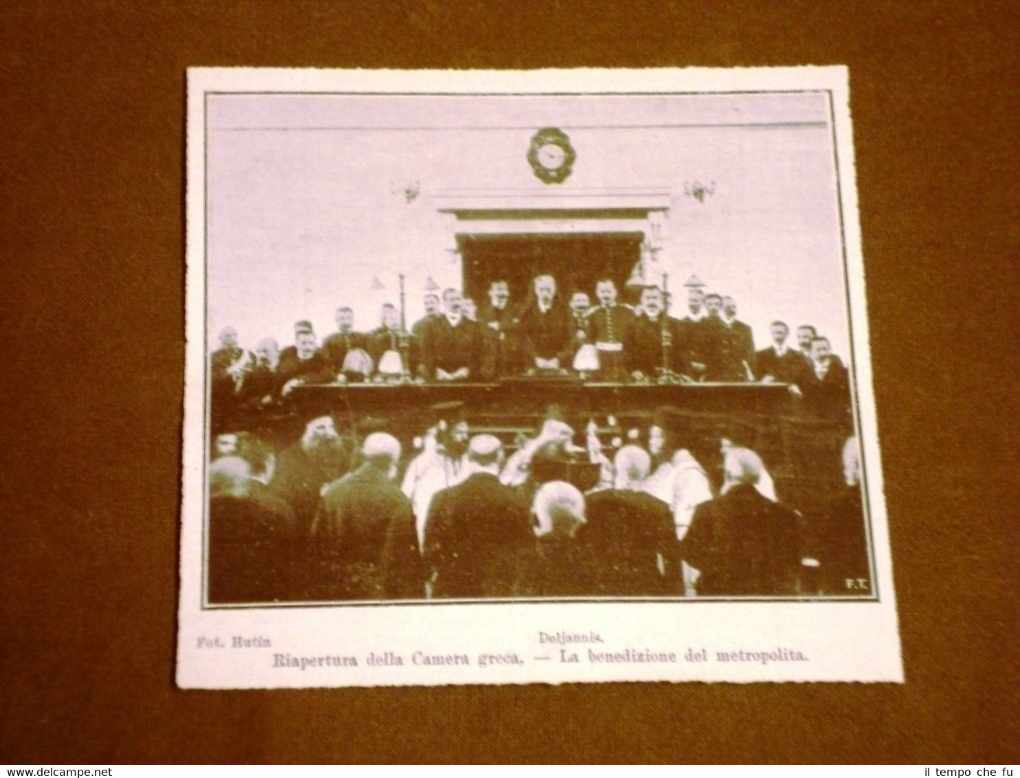 Atene nel 1910 La riapertura della Camera in Grecia Deljannis …