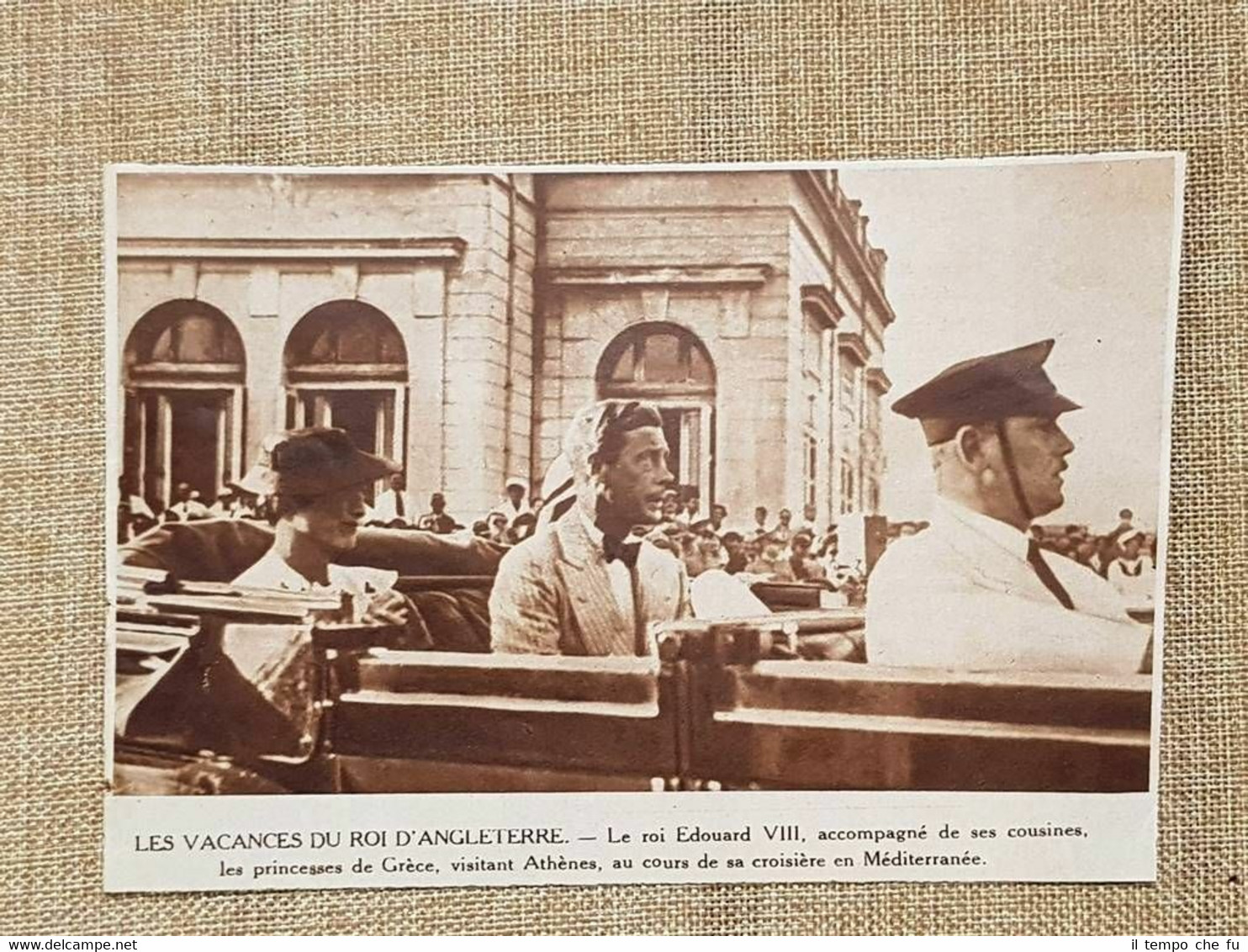 Atene nel 1936 La vacanza di Re Edoardo VIII del …