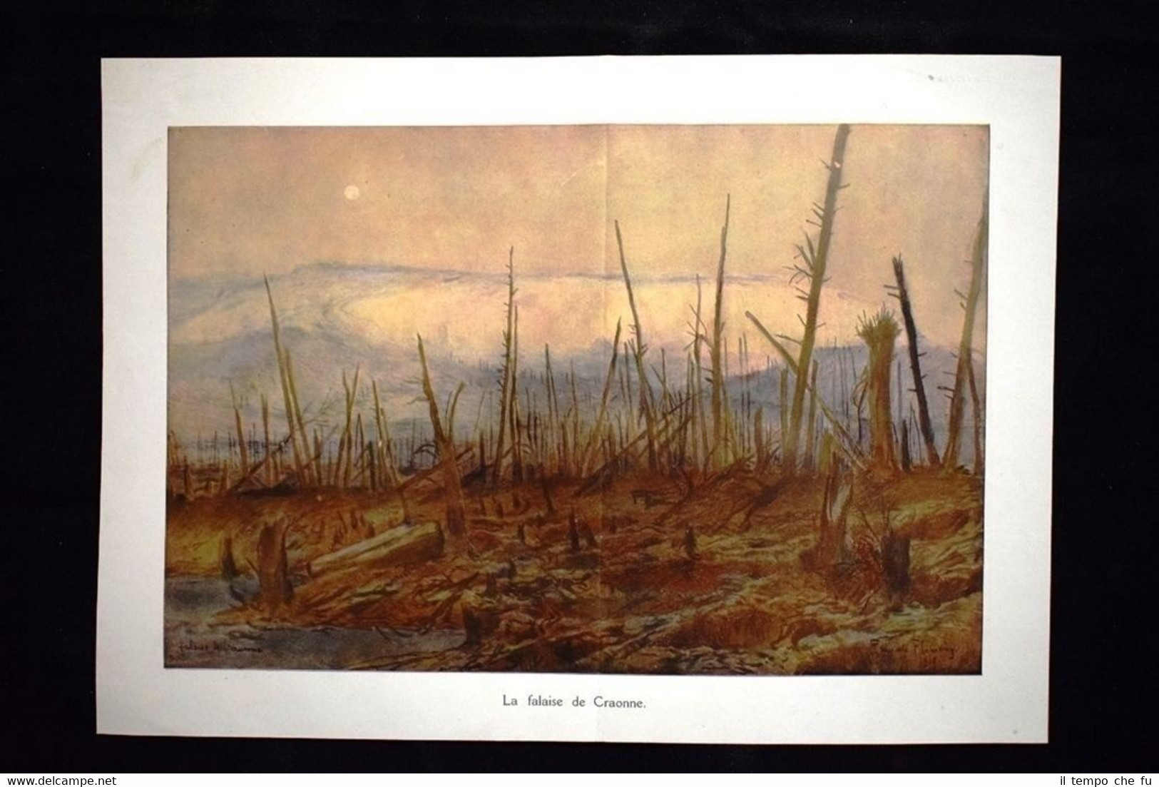 Attaque du Fort de Brimont La falaise de Craonne WW1 …