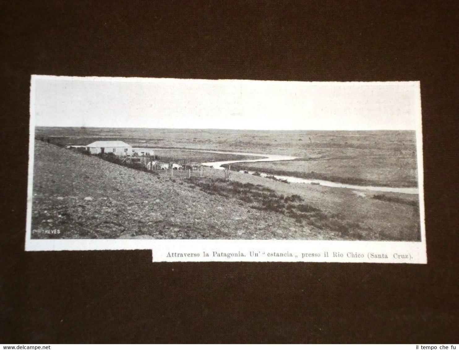 Attraverso La Patagonia Un'Estancia presso Río Chico Santa Cruz Argentina
