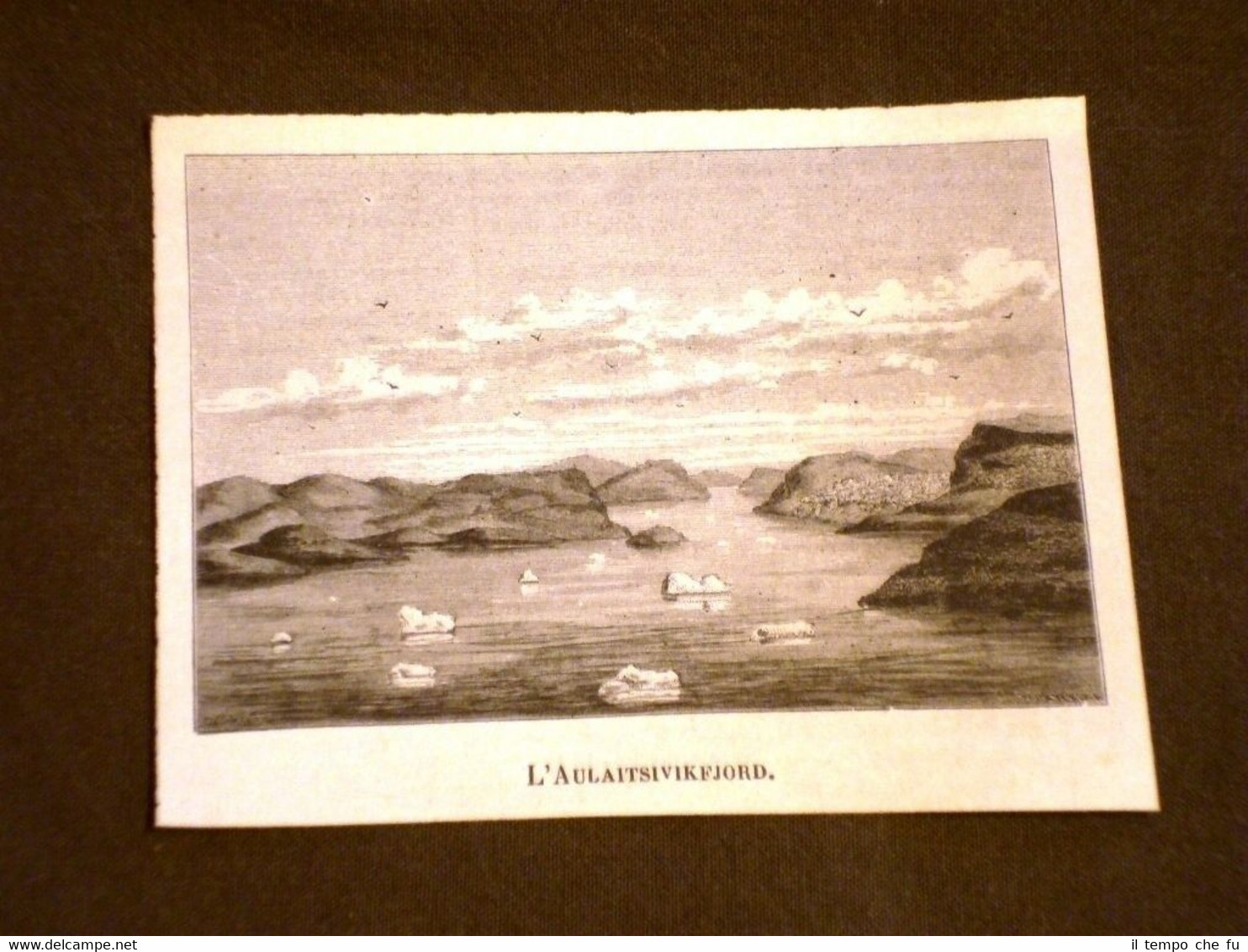 Aulaitsivikfjord nel 1887 Groenlandia o Danimarca