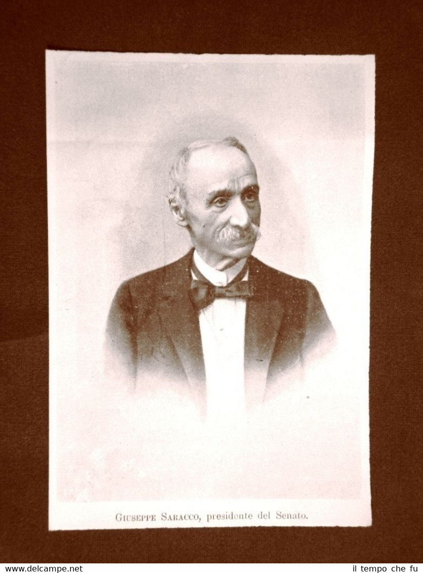 Avvocato Giuseppe Saracco Bistagno, 9 ottobre 1821 – Bistagno, 19 …