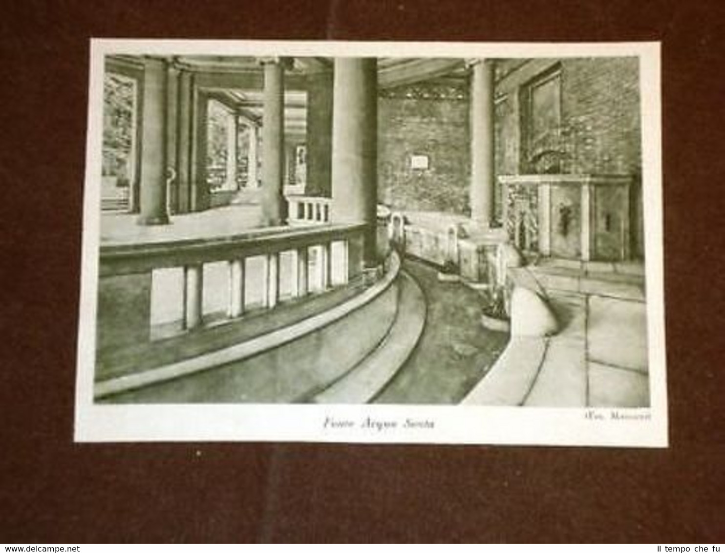 Bagni di Chianciano o Chianciano Terme Fonte Acqua Santa