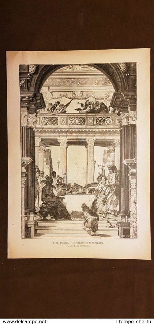 Banchetto di Cleopatra a Venezia e Sacrificio d'Ifigenia a Vicenza …