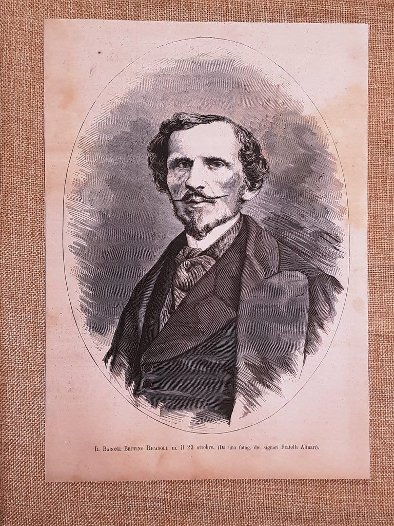 Barone Bettino Ricasoli Firenze 9 marzo 1809 – San Regolo …