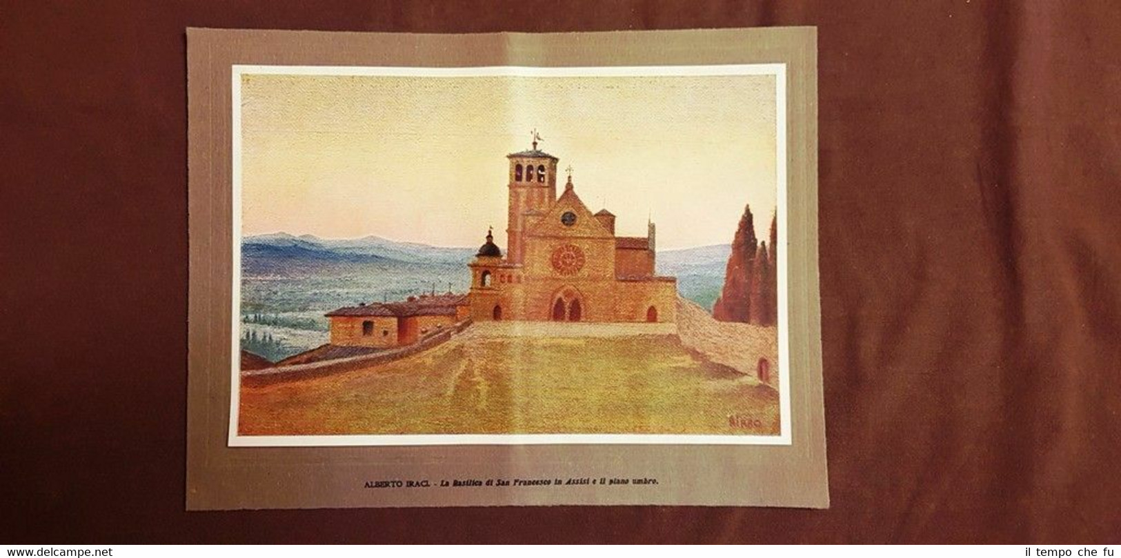 Basilica di San Francesco in Assisi e il piano umbro …