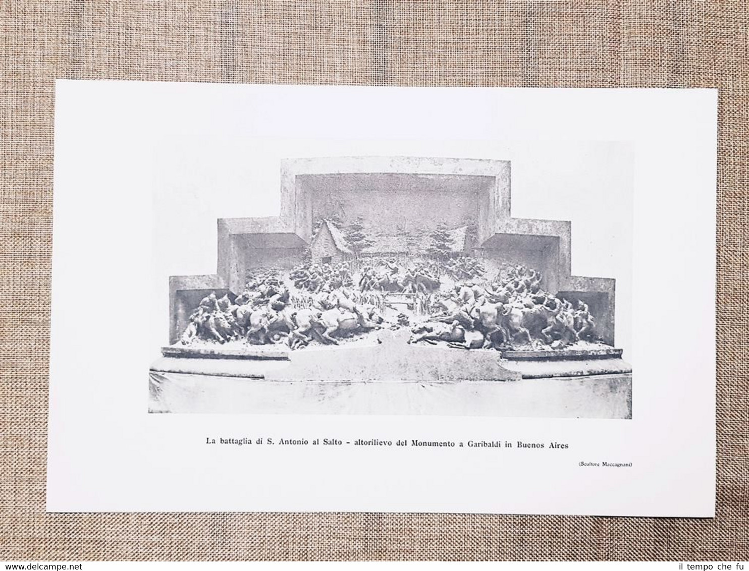 Battaglia Sant'Antonio al Salto Monumento a Garibaldi Buenos Aires di …